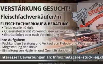 Wir suchen: